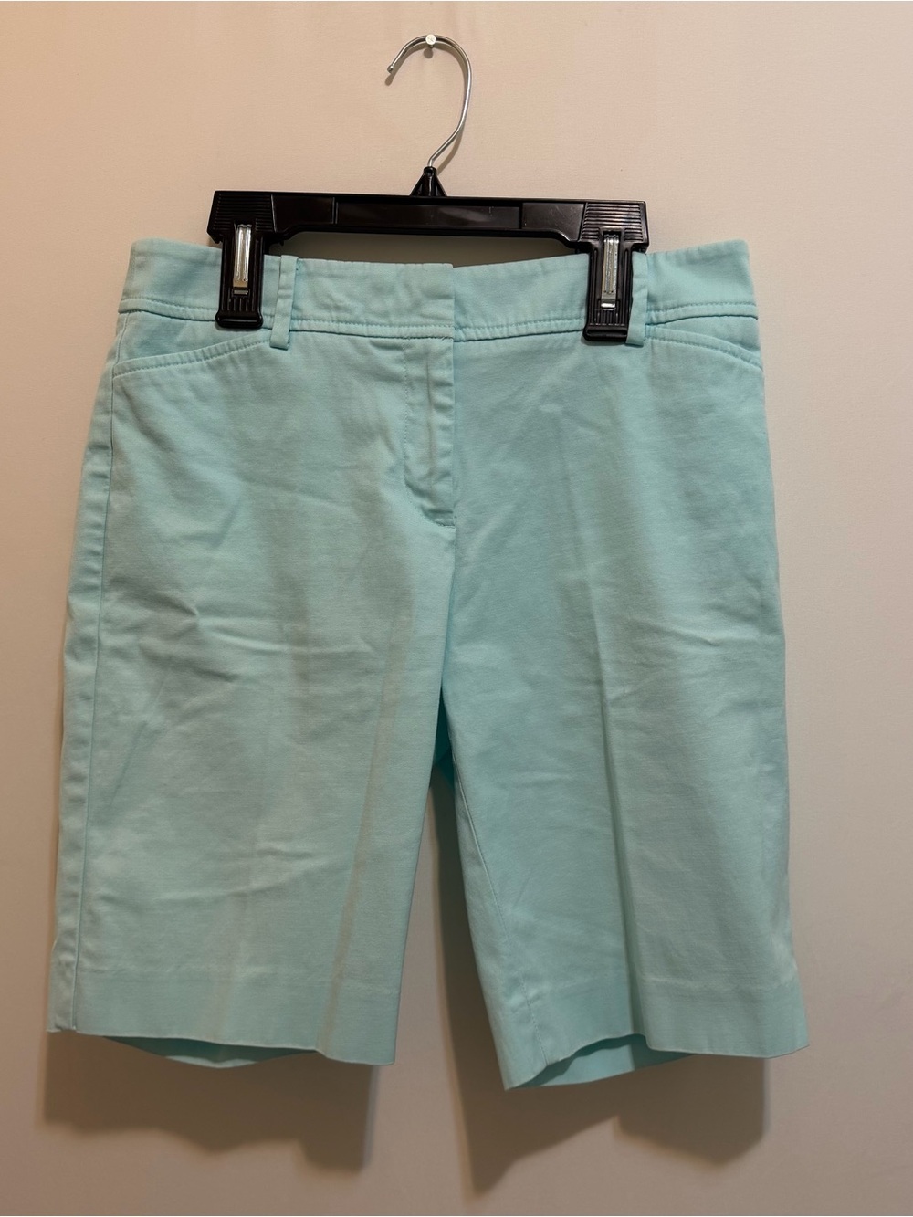 Talbots Mint Aqua Bermuda Shorts